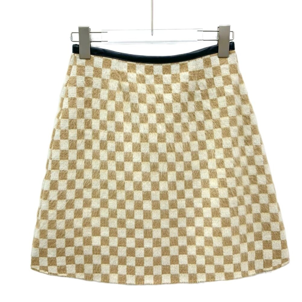 Louis Vuitton 2024 Color-Block Checkered Wool Cas… - image 2